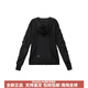 
LULULEMON Solid Color Zipper Hooded Jacket Women's Casual Sports Top Black/BLK One Size 4