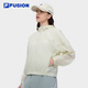FILA FUSION「UPF50+防晒衣」斐乐外套女2025夏季轻薄皮肤衣