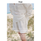 
Original travel products ltyp imported from France 100% linen literary shorts white loose drawstring casual shorts for women Crescent white (expected to ship in 10-15 days) M