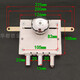 Tianyu Automatic Lock Tenyale Three-pillar Splash Tongue Tianyu 9901 Automatic Door Lock C-Class Blade Key Anti-theft Collision C-Class Tianyu Automatic Lock 45-55mm Universal Model With Key