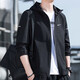 Nike (Nike) Sports Suit Men's 25 Spring New Casual Running Training Woven Chaqueta Top pantalones sueltos Conjunto de 2 piezas Tocante negro + pantalones tejidos negros Traje de secado rápido S/165 [Peso recomendado 90-110Jin [Jin equivale a 0.5 kg]]