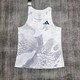 AEROGAMI-Nike耐ke体育生训练定制速干半袖田径训练服马拉松短袖跑步专业 耐克红白猎鹰背心 耐克M