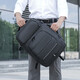 Nueva mochila de gran capacidad para la mochila de negocios masculinos expansión multifuncional bolsa de viajes bolsas de computadora al estudiante bolso de computadora en negros