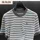 P.YH.ZHLOMY Victor Estación Europea Top Luxury Summer Nueva camiseta NZN1396 Stripe L [110-130]