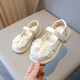 Niña Hanfu Hanfu Children's Shoes 2025 Summer NUEVO estilo chino NUEVO NIÑAS DE NUEVO PROBLECIMIENTO DE JUNIO ANTIGUO ANTIGUO ZAPATOS DE LA BORCHA DEL THITE [Bubble Gum/1180] 33 La longitud interna es de aproximadamente 20.2 cm