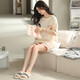 Pang Donglai DL Hongdou official website 2024 new pajamas for women's summer pure cotton shorts shorts spring and autumn summer style can be worn outside ZH-9856# shorts M (80-100Jin[Jin equals 0.5 kg])