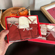 ZIPJBX Neue Geschenkbox Dragon Red Natal Unterwäsche Frauen Schüler Geschenkbox Set Cotton Slips 9905-rot m eins Größe [80-120jin [Jin gleich 0,5 kg]]