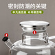Manwei cold kettle household high temperature resistant glass cold kettle food grade thickened boiling kettle large capacity juice pot flower teapot 3.0L transparent teapot
