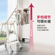 Stable clothes drying rack floor-standing folding clothes hanger wing-shaped clothes drying rack clothes rod quilt folding clothes drying rack L6224B