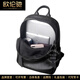 Oulunchi echter Leder -Rucksack 2025 Neue Mode vielseitige Top -Layer Cowide Backpack Großkapazität Geschäfte Pendelbeutel klein 26*11*33 cm
