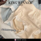 King Winner King King Winner Modal Wain Rear For Women Simple 2025 NUEVA GIRL CANDADORA Y COMIDAD COLOR SIDA CORRAL ALTABLE SIN TRACE 7-9930 SELECCIÓN DE PACACIÓN sin notas enviadas aleatoriamente 3 piezas m (85-110jin [Jin equivale a 0.5 kg])
