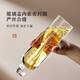 Baijie wine bottle empty bottle high borosilicate glass wine container special bottle homemade liquor bottle empty wine bottle high-end wine jug wine jar
