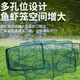 
The shark 12 holes in diameter 60 fish nets shrimp cage fishing cage can not be folded out only into the fishing nets, the dragon nets, eel cage fishing gear