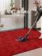 
ZOCI door mat high-end atmospheric free-wash entry door thickened high-end red housewarming mat anti-slip and resistant Bruvier-15866 140*160 upgrade 9th generation dirty-resistant Falman Velvet