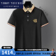 TOMMY TRUCKER国际轻奢男装夏季新款保罗宽松刺绣短袖T恤男t商务翻领男士polo衫 轻奢897白色 4XL 58/195适合200-0斤