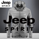 
JEEP SPIRIT men's sun protection clothes for summer thin loose hooded sun protection clothes for outdoor casual sports jacket Military green men's S women's size