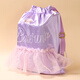 
Dance Oriental Children's Dance Bag Girls Ballet Bag Girls Lace Fashion Backpack Chinese Dance School Bag Dancing Small Backpack Pink