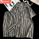 Lingka Qi Yunduo Cotton Short-sleeved Men's Pajamas Internet celebrity style summer teenager students summer home clothing set Yunduo Cotton 12529 2XL Recommended weight 150-175 Jin [Jin equals 0.5 kg]