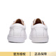 Mnsmin französische Luxus-Männerschuhe High-End-Vier-Jahreszeiten-Kuhlatten-Schnüre-up Casual White Schuhe Daily Pendlerschuhe Modetrend Weiß 9225 38