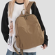 Mochila simple y moderna nueva estilo de estilo europeo y americano mochila liviana para niñas para niños bolsa de viaje macaron verde un tamaño