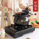 MPPMCK CERSEROLE estofado Pot de la olla Sopa de la olla Cerámica Cerámica Pequeña cacerola Alta temperatura Resistente Medicina China Sopa Sopa de olla Pot de la olla Pot de la olla Doble color Flower 3-5 Personas quemadas y reemplazadas 3892 ml