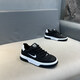 Hong Kong Counter Compras de compra Fashion Versátiles de moda Sports zapatos deportivos gruesos zapatos casuales de hombres cómodos y transpirables zapatos para hombres blancos y negros 88-759 Seleccione el tamaño de los zapatos deportivos para tomar una capa de una sola capa 38 de tamaño pequeño 38