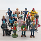 18 Arten von simulierten Puppenmodels Lehrerin Koch Koch Auto Reparaturärzte Doktor Feuerwehrkrankenschwester Ornamente Kinderspielzeug T15865 Chef 73g