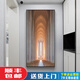 现代抽象画延伸空间装饰画创意走廊过道壁画艺术光线玄关挂画 11973 40*80(墙壁宽度61-70cm)