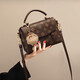 AnySmic luxury goods 2025 new four-season Cambridge bag fashion women's bag trendy high-end bags single-shoulder handbags coffee color