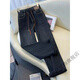 Smart Dog-Dou elastic waist jeans for women in spring, autumn and winter 2024 new high-waist loose straight pants casual large size narrow wide-leg pants 1278 blue S 80-95