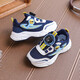 Krieger (Krieger) Kinderschuhe für Jungen mit mittlerem Kinderknopf-Knopf-Sportschuhen für Kinderjoggingschuhe WZ (CL) -1509 Dunkelblau Rice 38