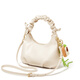 
Cnoles Bag Women's Bag 2025 Folded Cloud Handbag High-end Hand Holding One-Shoulder Crossbody Bag Chinese Valentine's Day Gift Cream White - New practical birthday gift for girls