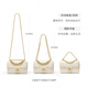 HR Helena Bag Women's Bag Fashionable and Versatile Diamond Chain Bag Women's Armpit Top Layer Cowhide One-Shoulder Crossbody Women's Bag
