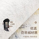 仿羊绒简约床边地毯卧室少女地垫房间毯子长条浅灰色短绒家用耐脏 现代3291 1件 60X160CM