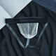 String masculin transparent double string de glaçon sous-vêtements de soie de glace u convexe basse sport sexy couleur solide string de string de garçon + blanc m 85-110jin [Jin équivaut à 0,5 kg]