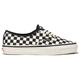 VansAuthentic Classic Vielseitige, nicht gleitende und weastresistente Low-Top-Leinwandschuhe, gleicher Stil für Männer und Frauen, Schwarz und Weiß, Schwarz und Weiß 35