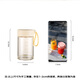 
Fuguang Qingran glass cup high borosilicate glass water cup for girls portable milk coffee scale tea cup 330ml