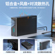 GODO磁盘阵列柜sata硬盘盒子2.5英寸双盘RAID外接Tpyec口usb3.0外置机械固态适用台式机笔记本