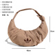 Adidas (adidas) Cadeau chinois de la Saint-Valentin] Croissant à trois feuilles grand nuage croissant de crêchage féminin plissé du sac d'épaule ka9272 Couleur de sable chaud ka9272 grand nuage croissant de nuages