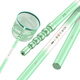 Fishing source, small dragonfly net copying, full set of fishing net, pocket copying pole, fishing net, short section, portable carbon copying net, telescopic copying net, 2.4 meters short section copying net, portable and not cumbersome, single pole