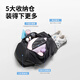 
Huili gym bag men wet and dry sports travel bag lightweight large capacity swimming bag women short-distance hand luggage bag men black 30L