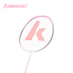Kawasaki (KAWASAKI) carbon composite competition training entry-level balanced badminton racket single shot Kawasaki Beyond - pink and white string racket