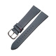 
Original Armani genuine leather strap AR11105 11143 1862 11142 11153 11154 1974 men's dark blue silver buckle [litchi pattern] 22mm