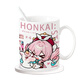 Hanou fei Sai Feier Feng Jin Ceramic Becher Hoch aussehendes Geburtstagsgeschenk Tee Tasse Büro Anime Peripherieur Wasserwater Cup T9274 Feng Jin [viel]