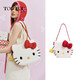 ToutouHelloKitty Hello Kitty large-capacity one-shoulder armpit Hello keiti Christmas birthday gift tote bag