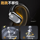 Elafo 2025 latest model丨Voice of Berlin wireless Bluetooth headset ear-hook type super long battery life does not go into the ears for calls and noise reduction running sports special long-wearing comfortable ear clips Athens black long-term wear without pain丨noise reduction and no sound leakage