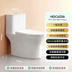 Huida Huida Erste Wassersparpumpe Toilette 6336 Jet Siphon Large-Impact-Harnstoffformaldehyd-Abdeckung Toilette 6218 6336 Erststufe wassereffizientes Watereffizienten mit großer Durchmesser 350 mm Grubenabstand (Grubenentfernung 360-389)