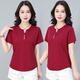 Uniqkuku shopping mall same casual T-shirt for women 2025 summer women short-sleeved T-shirt breathable slim casual T-shirt for women YS6169 military green M