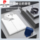 Pierre CARDIN high-end 2025 summer new cotton men's short-sleeved shirt youth fashion casual cotton solid color light business lining DX6621 38