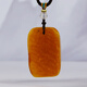Famous family beeswax pendant for men and women, natural amber raw leather raw stone necklace Baltic Sea accessories birthday gift giving